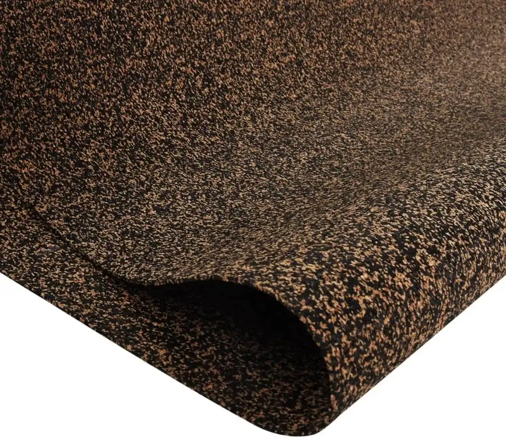 cork and rubber sheet